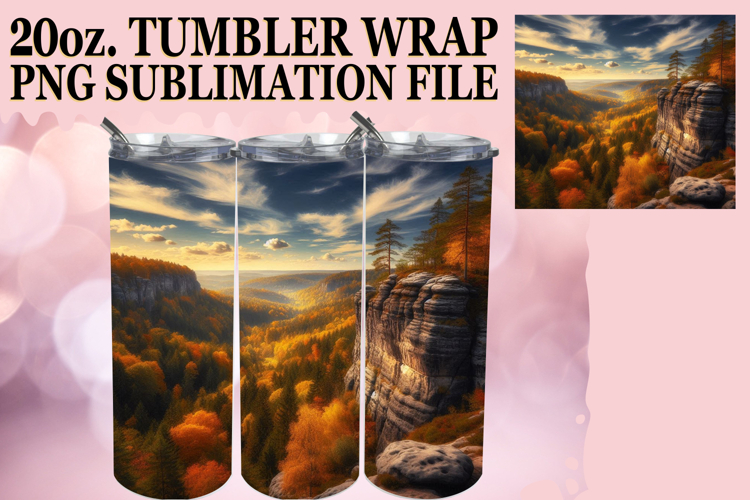 Thanksgiving Tumbler Wrap Image 8