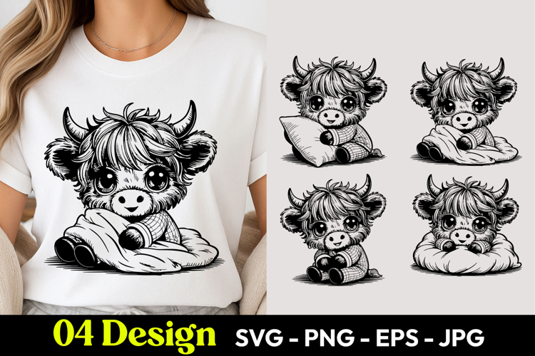 Cute Cow Svg Image 24