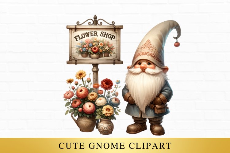 Gnome Clipart Image 13