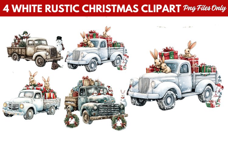 Rustic Christmas Clipart Image 2