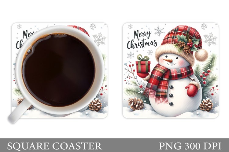 Cute Snowman Clipart Image 7
