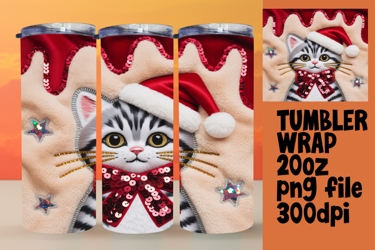 Christmas Tumbler Wrap Image 9