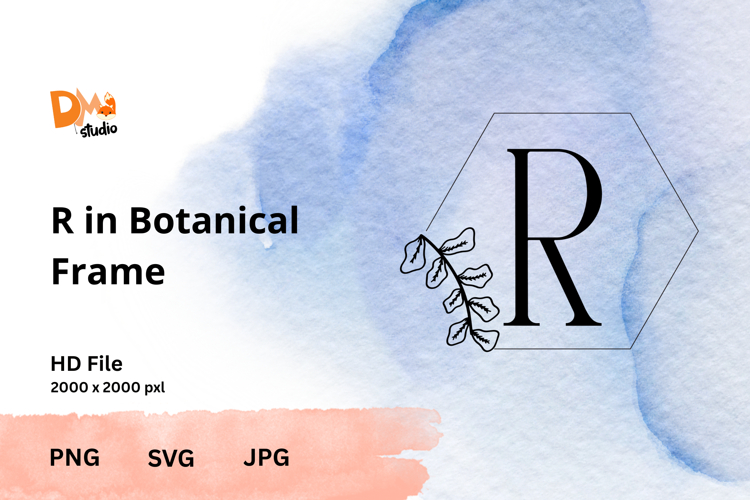 Botanical Frame Monogram