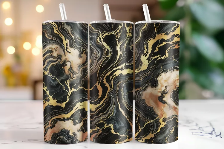 Marble Tumbler Wrap | Sublimation | Tumblers