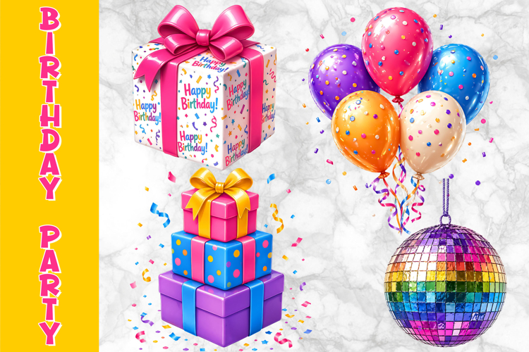 Gifts Clipart Image 11