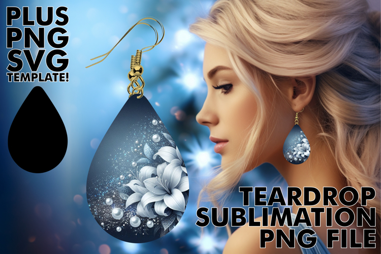 Cheerful Teardrop EARRINGS Design PNG, Leopard Prints