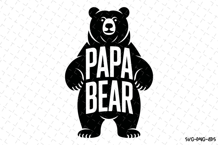 Papa Bear svg | Fathers day Svg | Svg Files