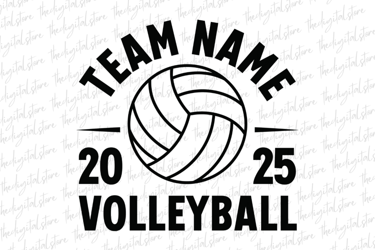 Volleyball Silhouette Image 10