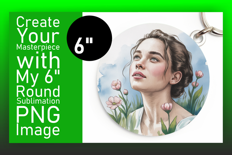 Vibrant Circle Design Car Coaster PNG , Beauty Woman