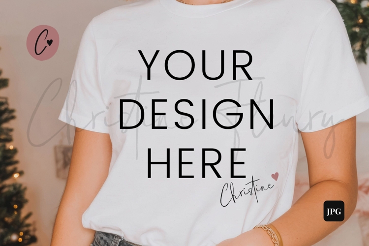 White Fall Shirt Mockup
