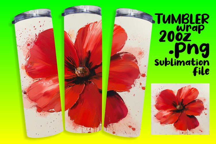 Springtime Bloom: Sublimated Tumbler Art