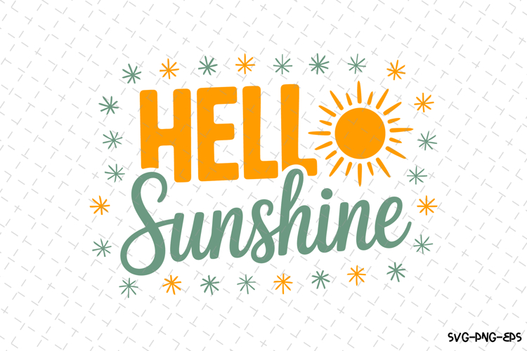 Hello Summer Svg Image 9