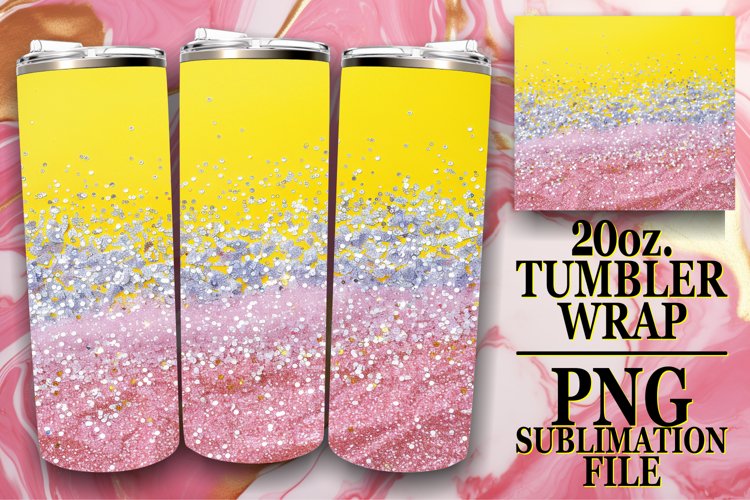 Glamorous Leopard Pattern Tumbler Wrap: Sublimation - 20oz