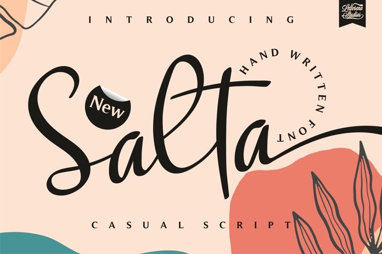 Salta - Casual Script Font example image 1