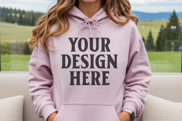 Sweatsuit Mockup Image 21
