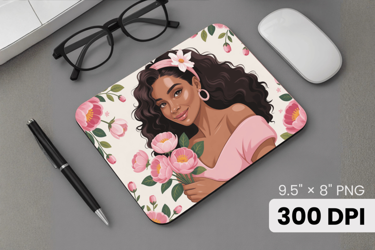 Black Girl Afro Png Image 12