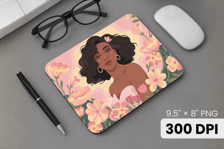 Black Girl Afro Png Image 11