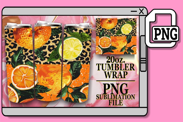 Luxe Glitter   Floral Fusion Tumbler Sleeves - 20oz