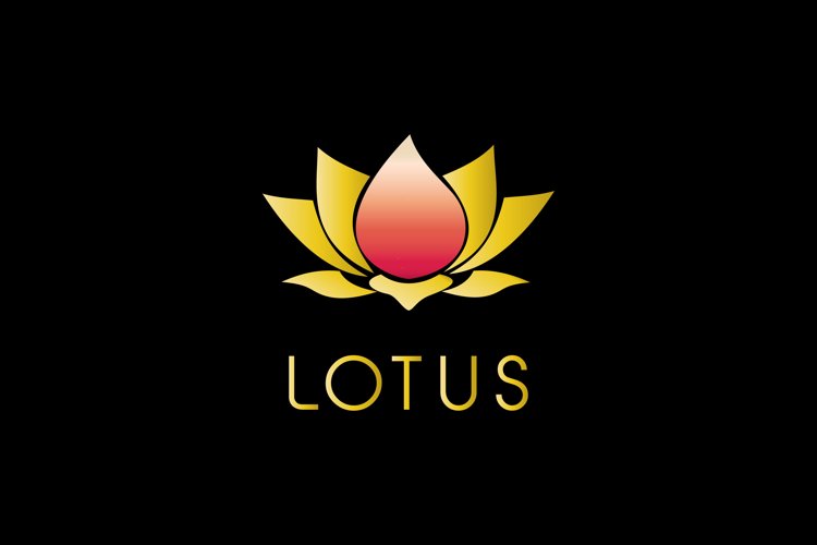 Lotus Flower logo design inspiration example image 1