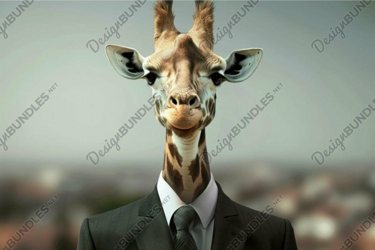 Giraffe Clipart Image 13