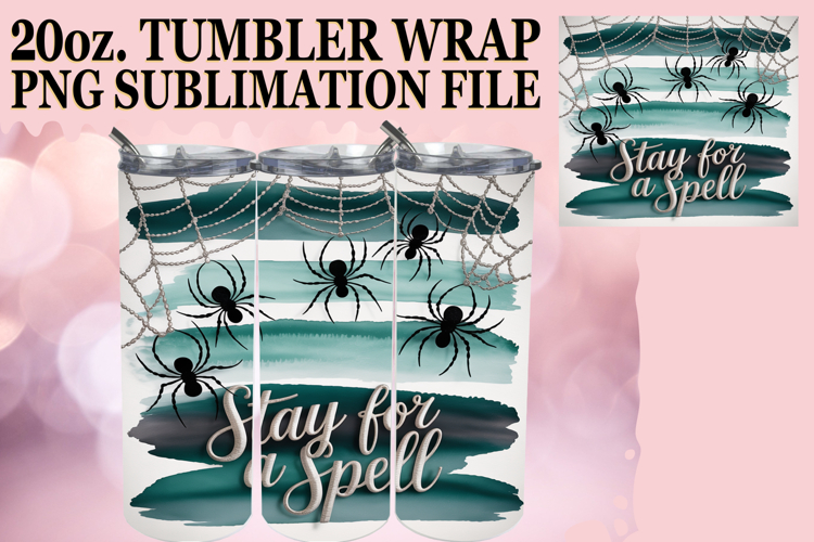 WHIMSICAL ESCAPES 20oz TUMBLER WRAP, Halloween