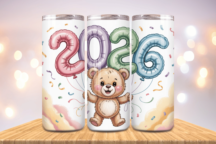 20 Oz Sublimation Tumbler Wrap Image 22