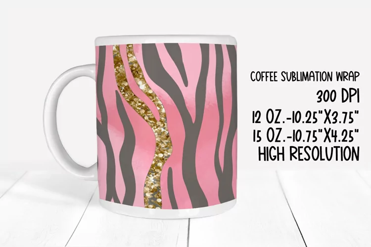 Coffee Mug Sublimation Wrap