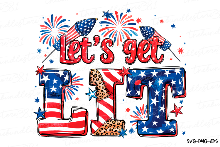 4th Of July Sublimation Design Image 14