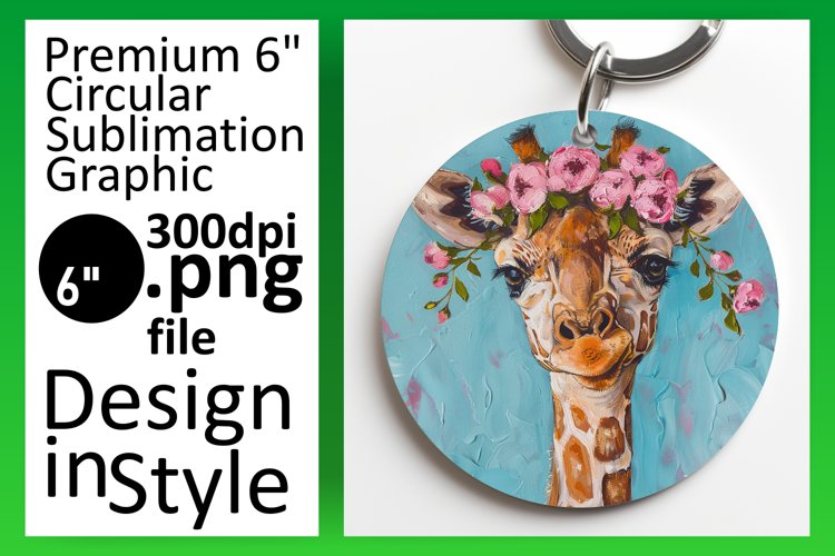 Cute Giraffe Clipart Image 9