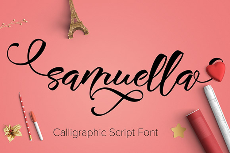 Samuella - Free Font of The Week