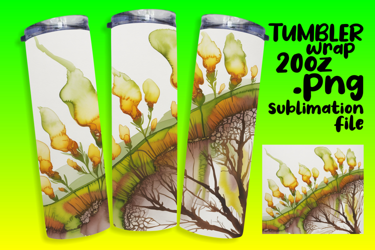 EXCLUSIVE 20oz Tumbler Design , Flowers