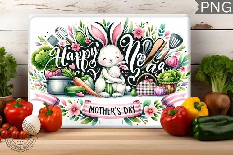 Happy mother's day Design, Mom Kitchen Sublimation