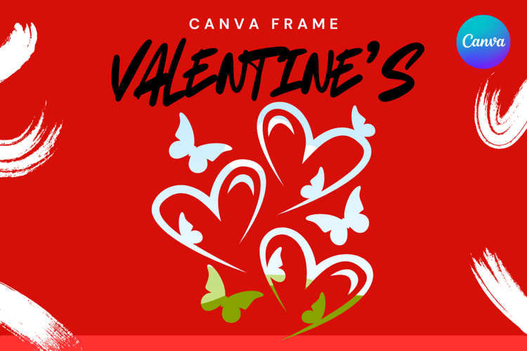 Heart Canva Frame Love Heart Valentine Shape Photo Frame_19