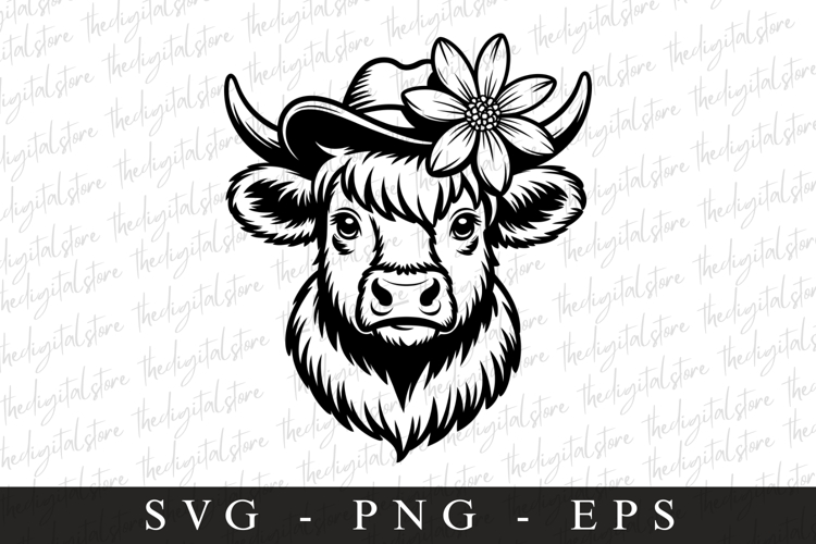 Highland cow SVG | SVG Cut files | Cricut