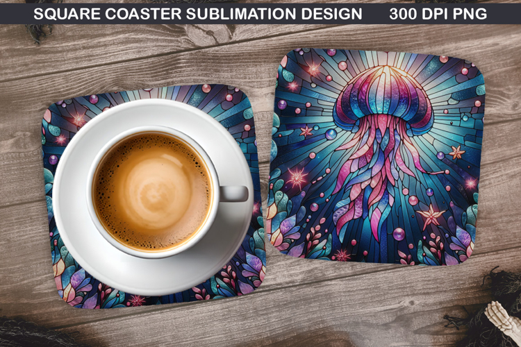 Summer Coaster Sublimation, Summer Coaster PNG Design