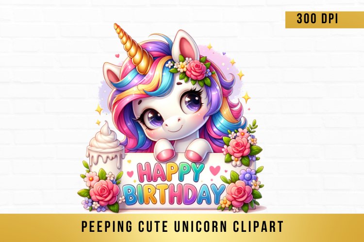 Unicorn Clipart Image 15