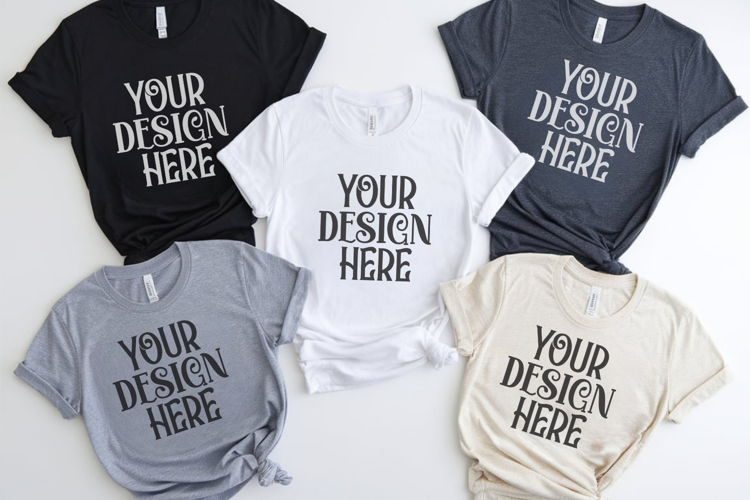 Christmas Family Matching Group T-Shirt Mockup