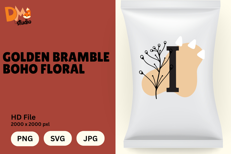 Floral Letter Svg Image 17