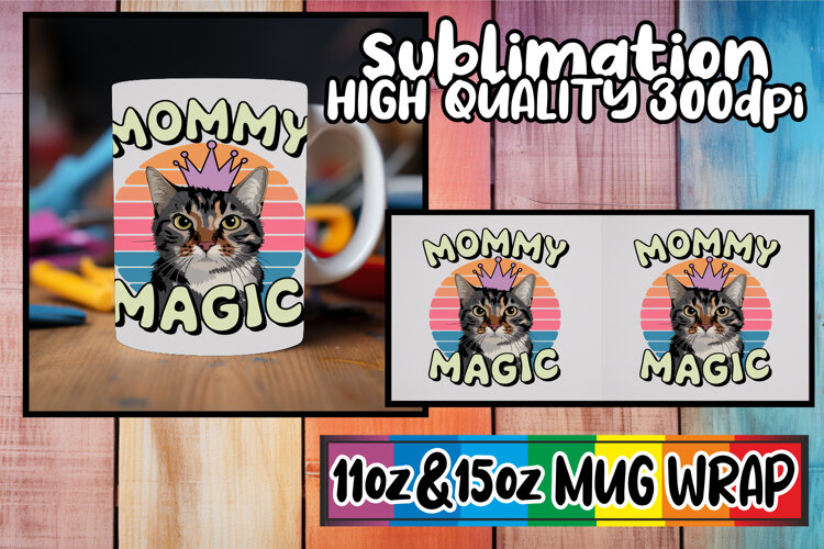 Happy journeys 11oz 15oz sublimation wrap, Cat Lover example image 1