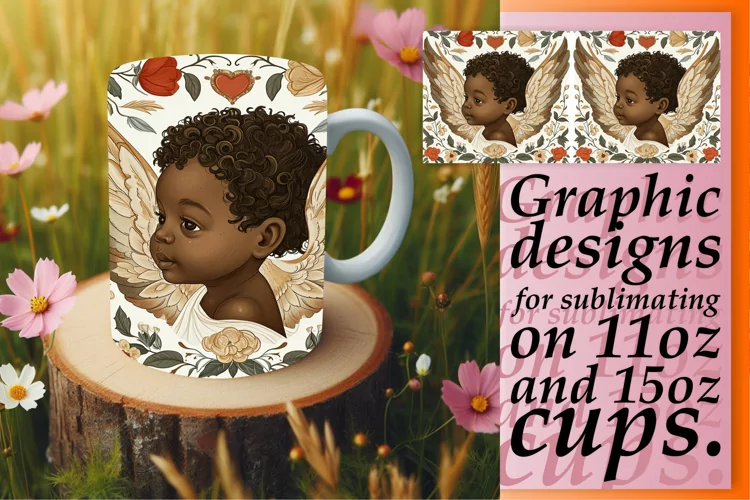 Heartwarming Cupid's Mug Art