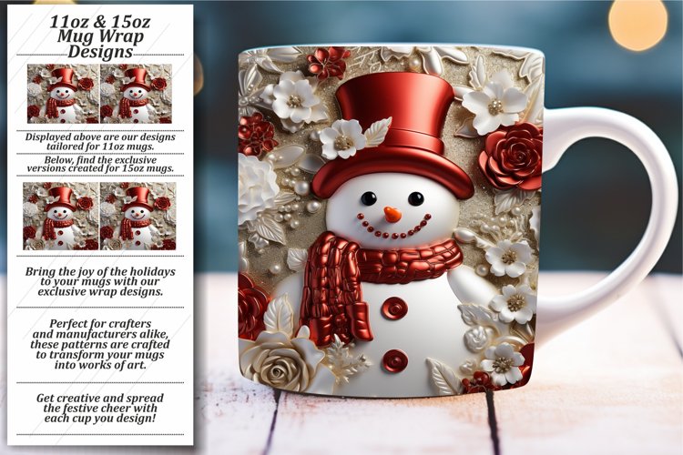 Snowman Sublimation Image 2