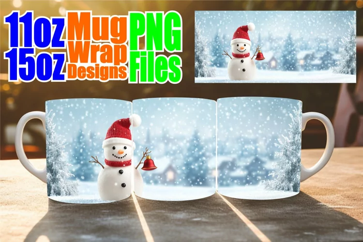 Captivating colors sublimation wrap, Winter