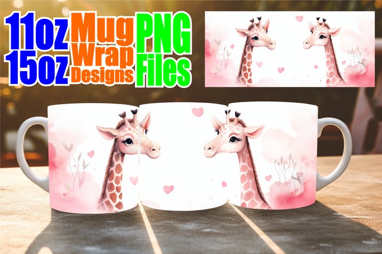 Mug Wrap Magic for Valentine's: Sublimation example image 1