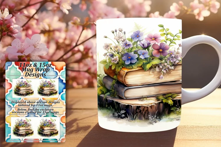 Watercolor Wonders Mug Wrap