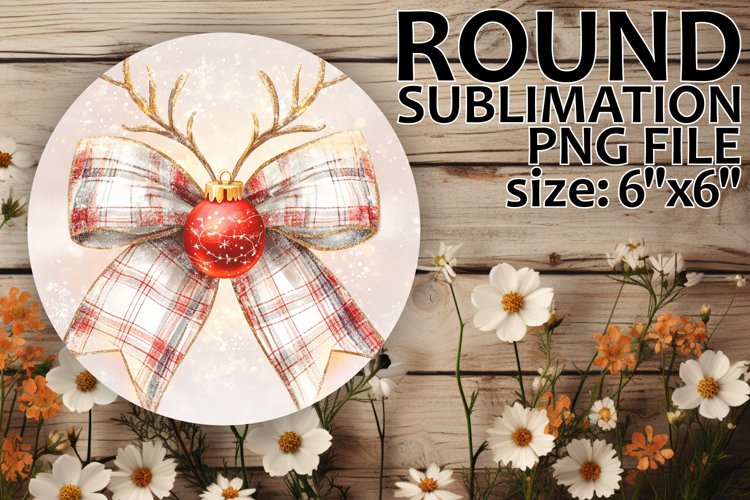 Christmas Bow Clipart Image 7