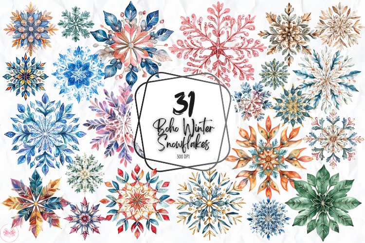Snowflake Clipart Image 22