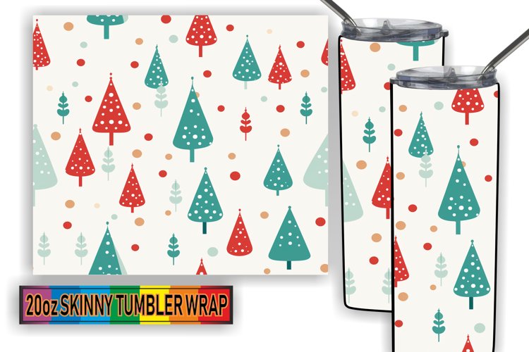 Seasons Greetings Watercolor Tumbler 20oz