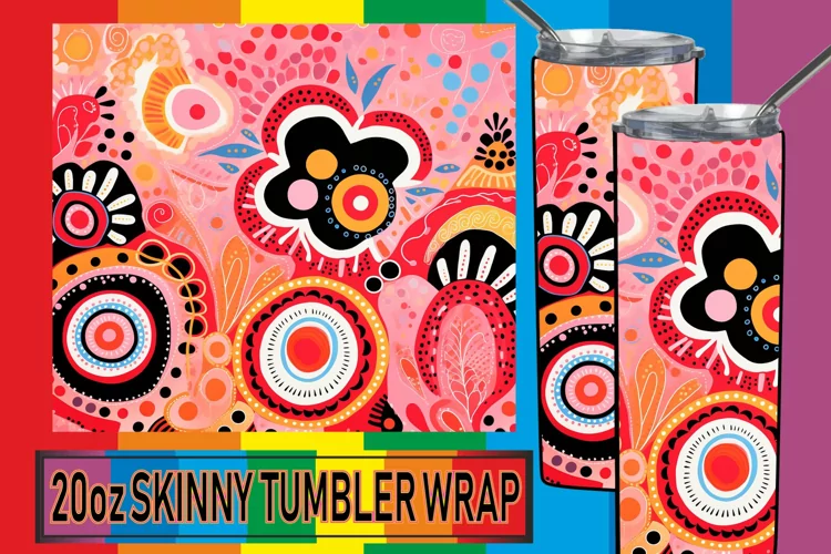 Artistic Fusion Unleashed: Sublimation Tumbler Design