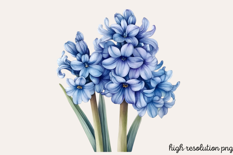 Blue Flower Clipart Image 15
