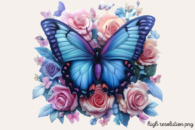 Watercolor Flowers Svg Image 4